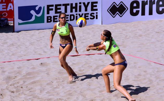 2014 Cev U22 Plaj Voleybolu başladı