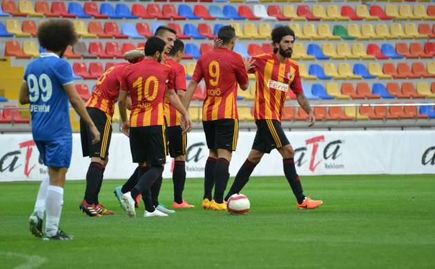 Kayseri gol oldu yağdı