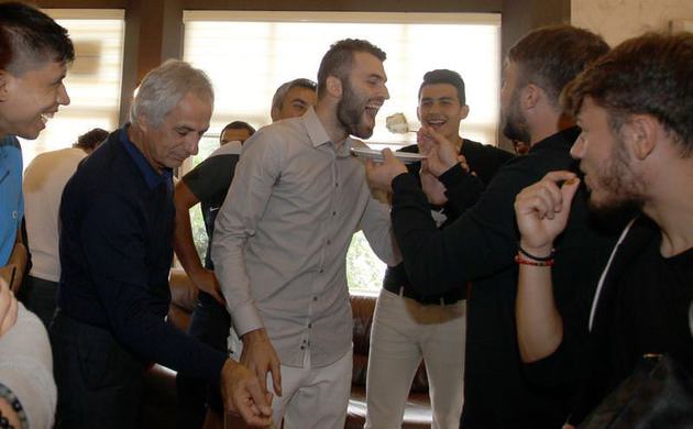 Yumlu'ya antrenmanda sürpriz