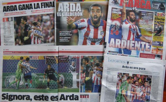Arda İspanya'da manşetlerde
