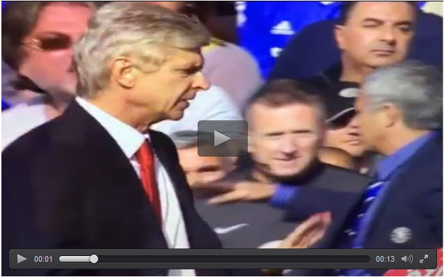Mourinho ile Wenger birbirine girdi!