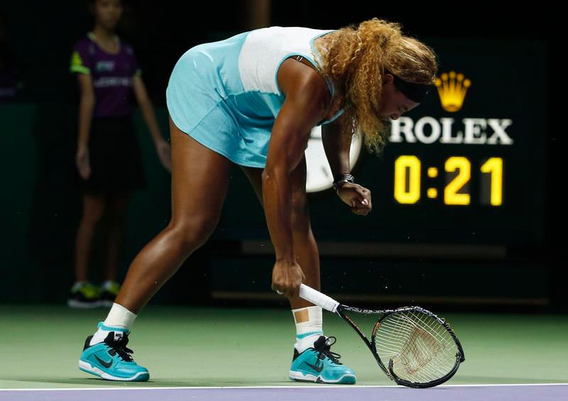 İlk finalist Serena Williams!