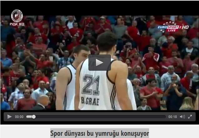 Spor dünyası bu yumruğu konuşuyor