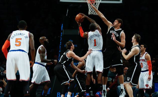 Brooklyn Nets, Knicks'i rahat geçti
