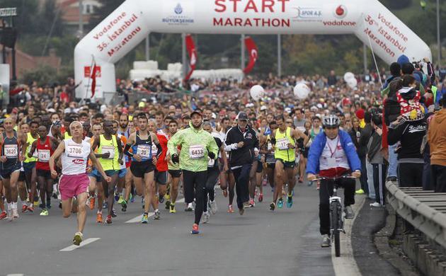 İstanbul Maratonu'nda birinciler belli oldu!