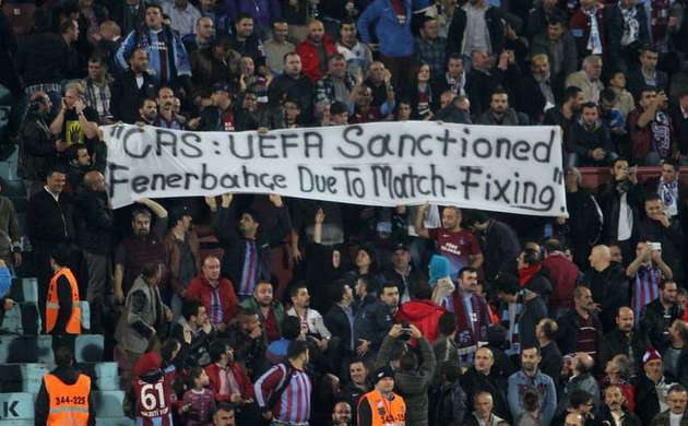 UEFA'dan Trabzonspor'a ceza