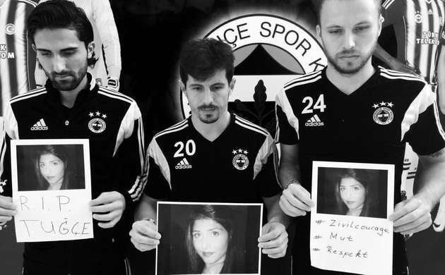 F.Bahçeli futbolculardan anlamlı hareket