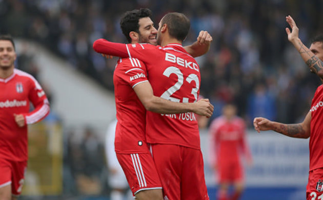 Beşiktaş, Sarıyer'i yerle bir etti