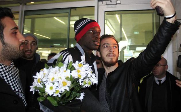 Beşiktaş'a coşkulu karşılama