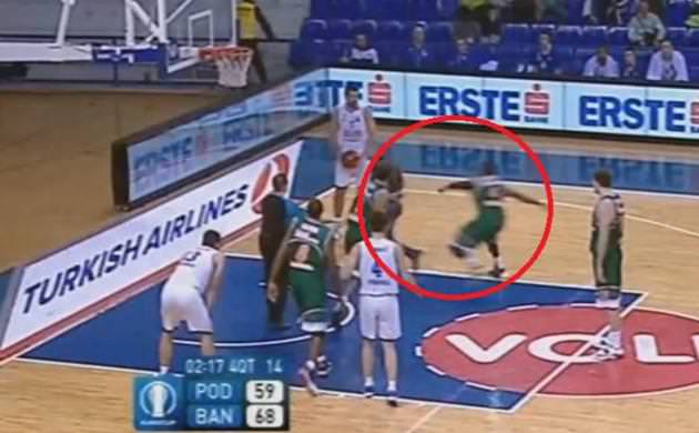 Banvit maçında yumruklar konuştu
