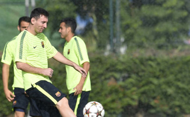 Luis Enrique'den Messi'ye zeytin dalı