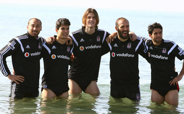 Beşktaş çalışmalarını sürdürdü