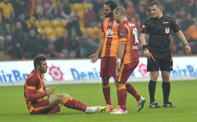 Burak yine sakatlandı