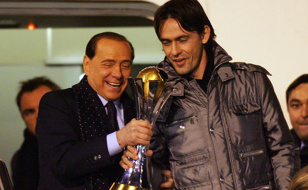 Berlusconi, Inzaghi'yle devam dedi