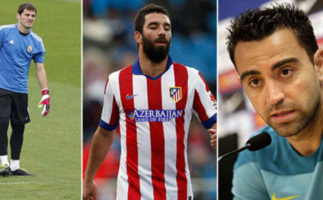 Xavi ve Casillas Arda'ya yüklendi