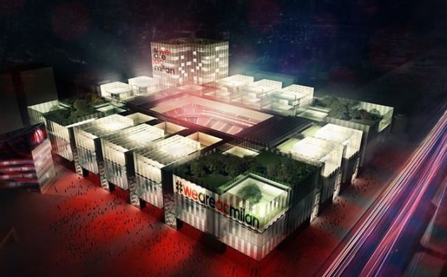 AC Milan'ın yeni stadı tanıtıldı