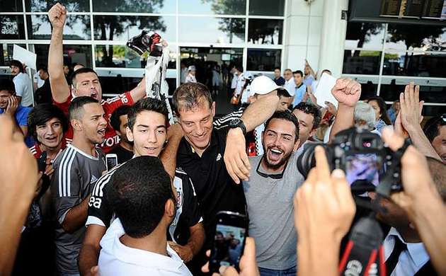 Beşiktaş, Trabzon'a vardı