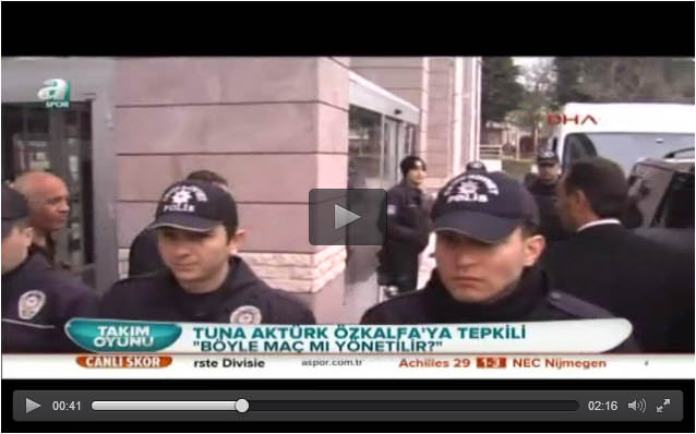 Tuna Aktürk, Özkalfa’dan şikayetçi oldu