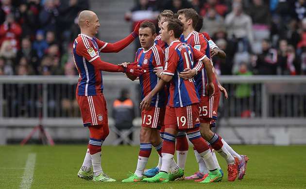 Bayern Münih liderliğini sürdürdü