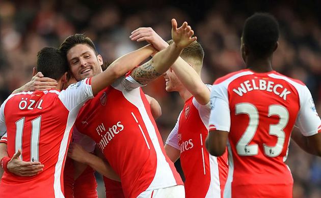 Arsenal mutlu 'Mesut'