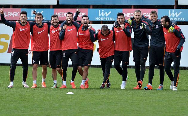 G.Saray'da derbi hazırlıkları sürdü