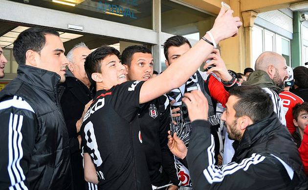 Beşiktaş, Belçika'ya vardı