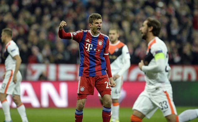 Bayern Münih, Shaktar'ı 7 bitirdi