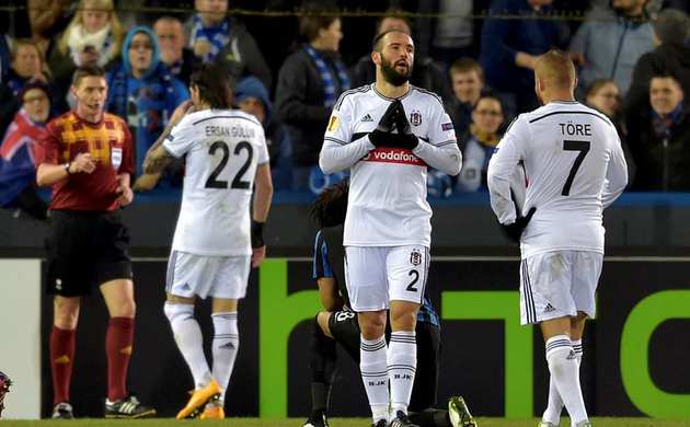 Beşiktaş'ta sakatlık şoku