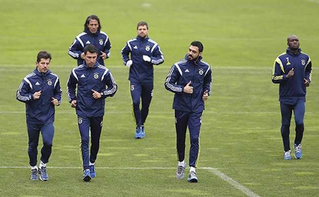 F.Bahçe'de derbi hazırlıkları sürdü