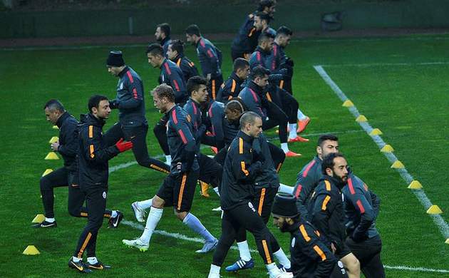G.Saray'da Kasımpaşa maçı hazırlıkları sürüyor