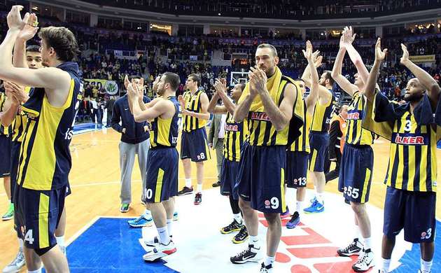 F.Bahçe Ülker çeyrek finalde