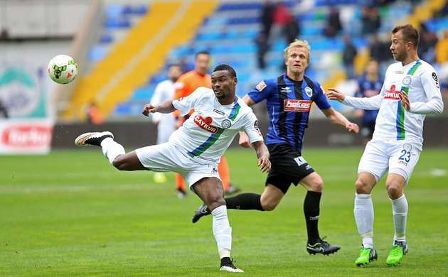 Rize 3 puana 3 golle ulaştı