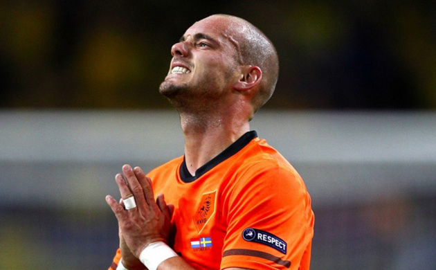 Sneijder, Türkiye maçına kaptan olarak çıkacak
