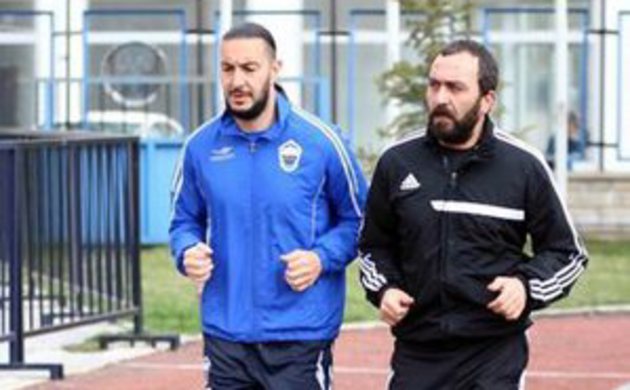 Antrenör eşliğinde çalıştı