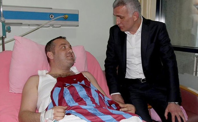 Hacıosmanoğlu'ndan kahraman şoföre ziyaret