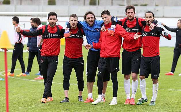 Trabzonspor, Galatasaray hazırlıklarını sürdürdü