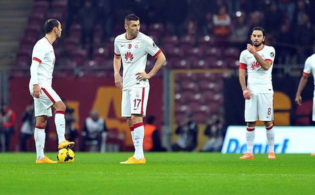 Galatasaray'ın ligde puan kaybı arttı