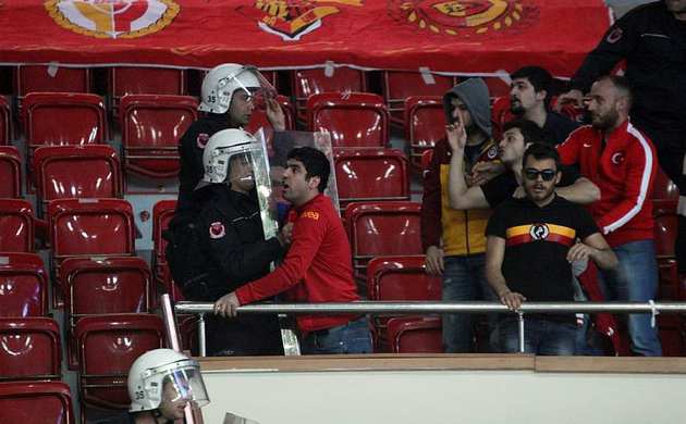 Derbi öncesi olay