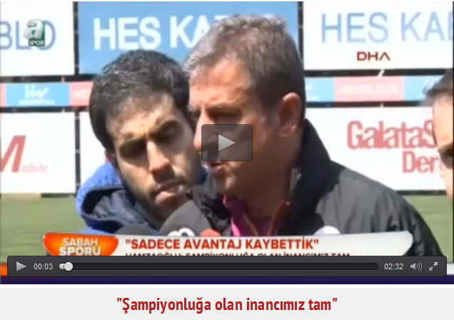 Avantajımızı kaybettik inancımızı değil