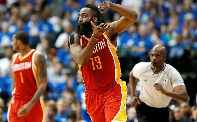 Houston Rockets, Harden'la kazandı