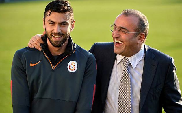 Burak'a manevi destek
