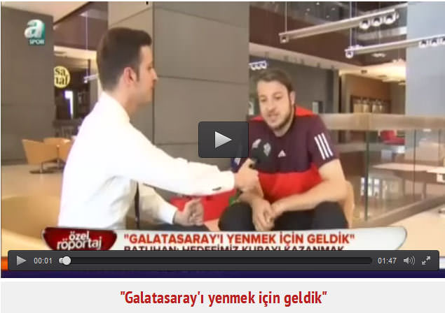 "Galatasaray'ı yenmek için geldik"