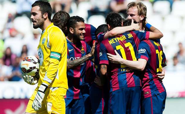 Barcelona ezdi geçti