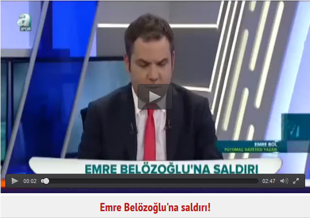 Emre Belözoğlu'na saldırı!