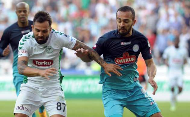Torku Konya son anda puanı kaptı