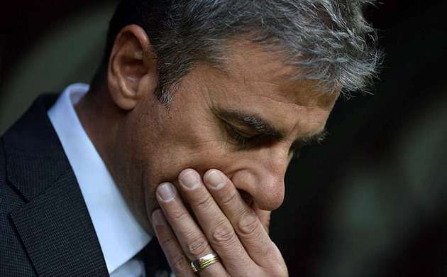 Hamzaoğlu'nun gözyaşları
