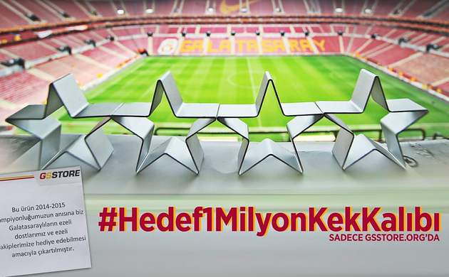 "Hedef 1 milyon kek kalıbı"