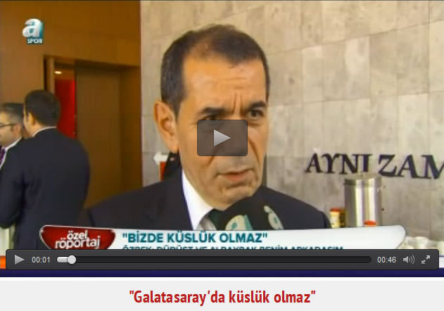 'Bizde küskünlük olmaz'