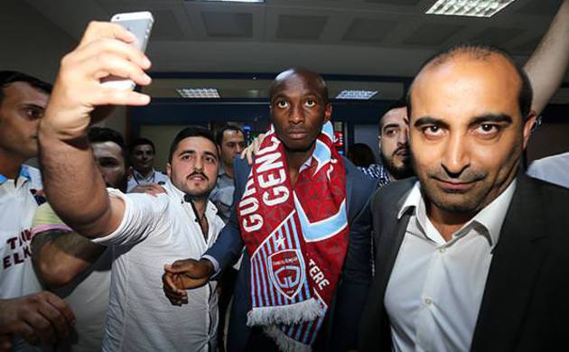 M'Bia Trabzon'a geldi