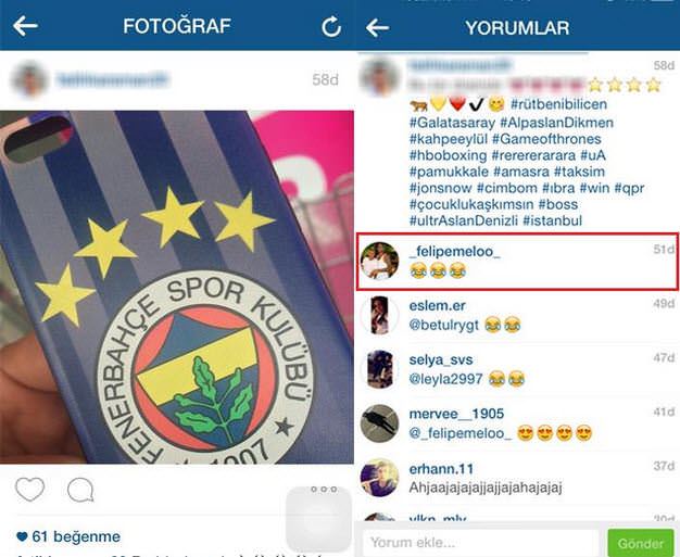 Felipe Melo'dan olay yorum